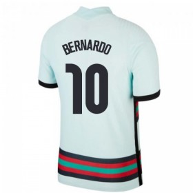 Camisolas de futebol Portugal Bernardo Silva 10 Equipamento Alternativa Euro 2020 Manga Curta